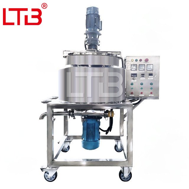 LTB Machinery Liquid Soap Shampoo Detergent Heating Homogenizer Mixer Agitator Making Machine LTB Machinery Liquid Soap Shampoo Detergent Heating Homogenizer Mixer Agitator Making Machine
