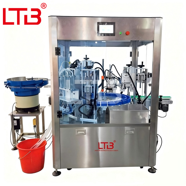Fully Automatic Rotary Disc Perfume Filling Capping Machine