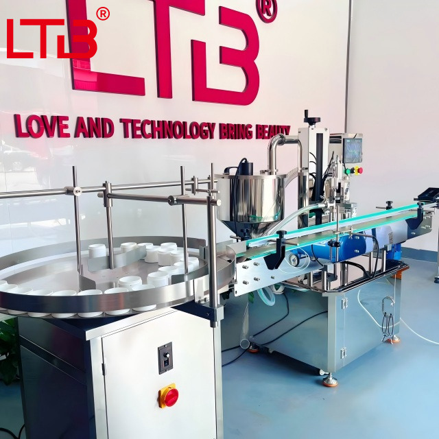Single/ Double Head Potary Lobe Pump Filling Machine