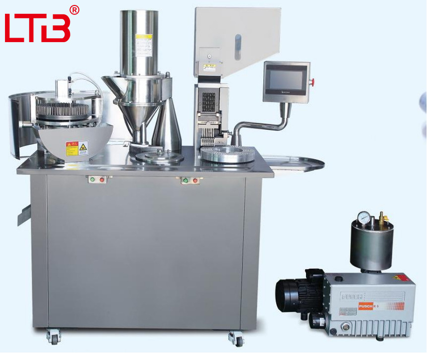 Semi Automatic Capsule Filling Making Machine, Small-scale Capsule Production