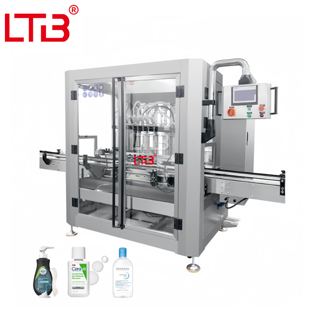 Servo Motor Automatic Bottle Dosing Filling Machine Supplier Lotion Shower Gel Cosmetic Cream Piston Filler Manufacturers