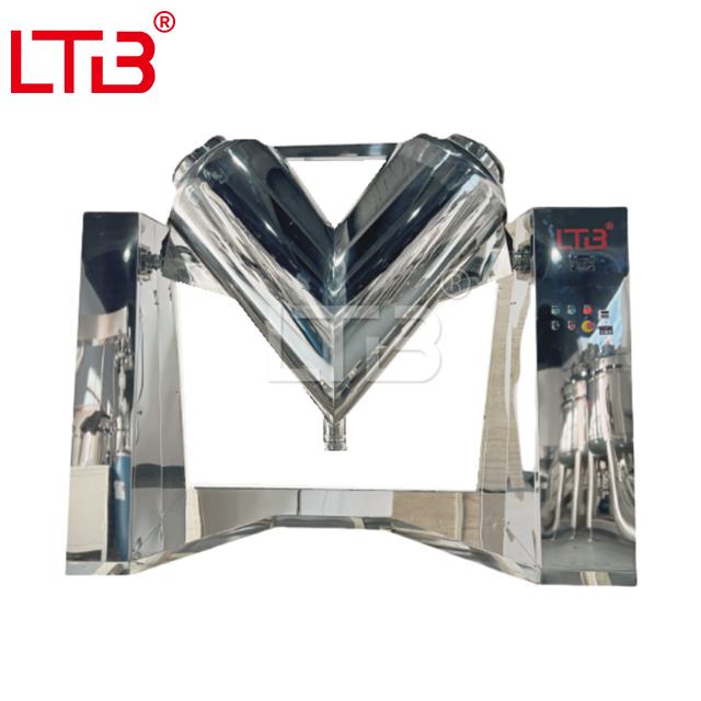 Indusrial V Type Powder Mixer Stainless Steel Detergent Blender