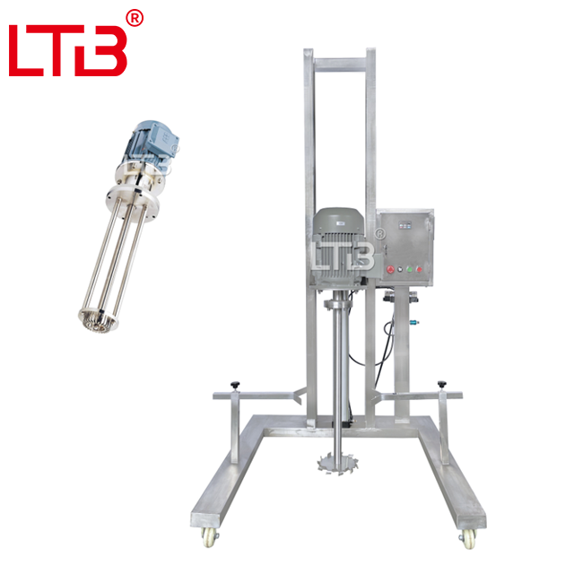 High Efficient Electric Pneumatic High Viscosity Thick Cosmetics Liquid Daily Chemical Mixer Agitator Homogenizer Disperser