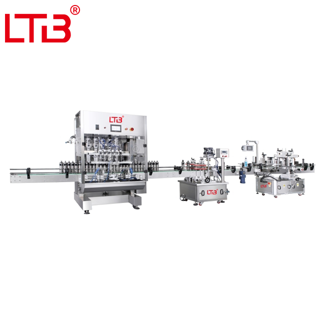 Automatic Filling Capping Labeling Line