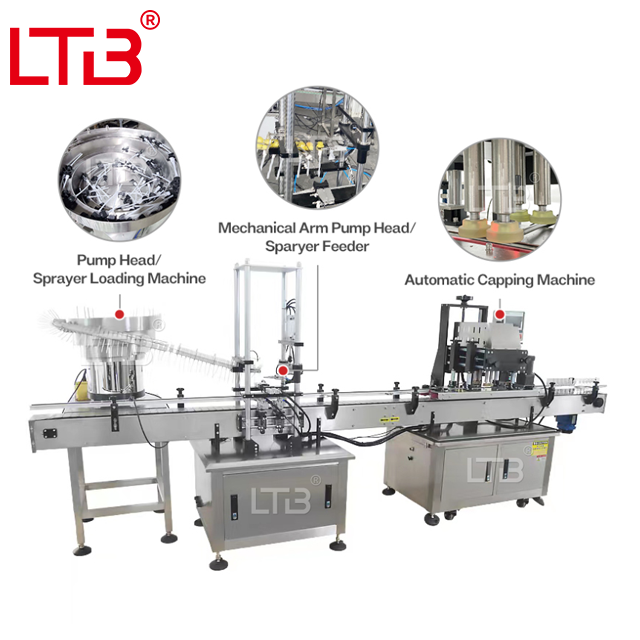 Automatic Plastic Glass Bottle Jar Screw Capping Machine for Cap Pump Spray Trigger