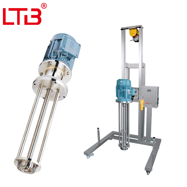High Efficient Electric Pneumatic High Viscosity Thick Cosmetics Liquid Daily Chemical Mixer Agitator Homogenizer Disperser