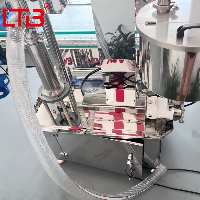 Single/ Double Head Potary Lobe Pump Filling Machine