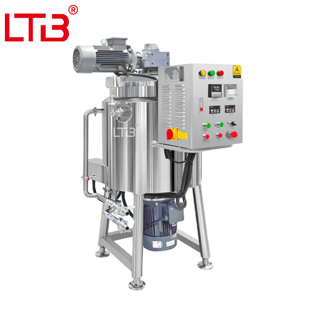 Small Commercial Stainless Steel Detergent Chemical Shampoo Mixing Machine Gel Dispersing High Shear Liquid Mixer