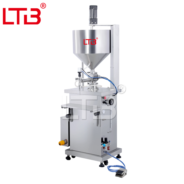 Hot Heating Filling Machine Semi-auto Thick Paste Wax Viscous Vaseline Cosmetic Cream Constant temperature Filler Equipment