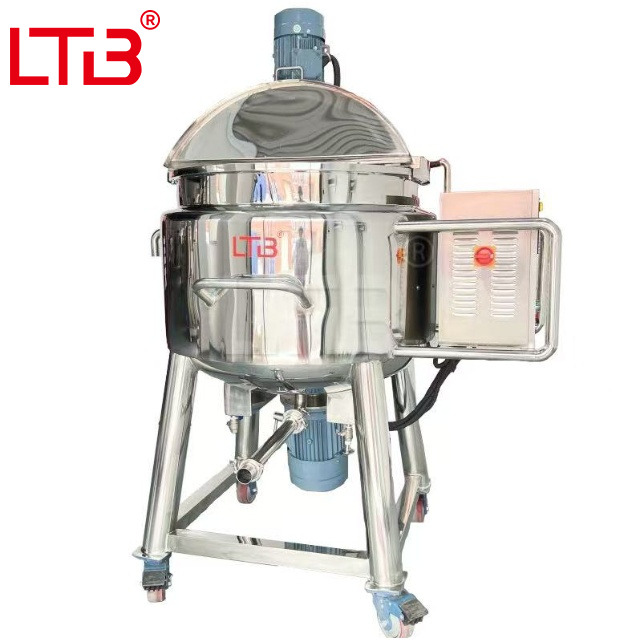LTB Machinery Liquid Soap Shampoo Detergent Heating Homogenizer Mixer Agitator Making Machine