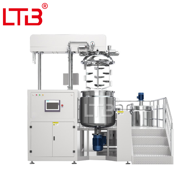 200L 300L 500L Face Creams Skin Care High Shear Vacuum Emulsifying Mixing Ointment Cosmetic Making Equipment