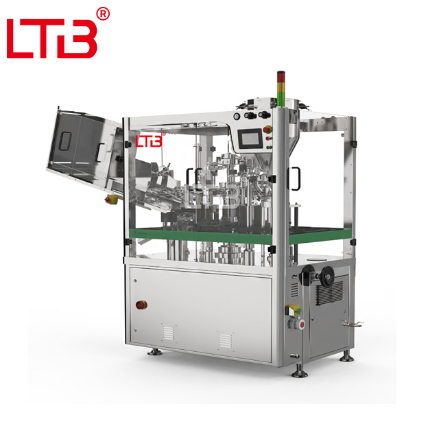 Automatic Lip Gross Shampoo Conditioner Cosmetic Cream Lotion Plastic Composite Tube Filling Sealing Machine Packing Equipment