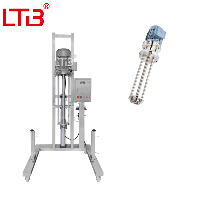 High Efficient Electric Pneumatic High Viscosity Thick Cosmetics Liquid Daily Chemical Mixer Agitator Homogenizer Disperser