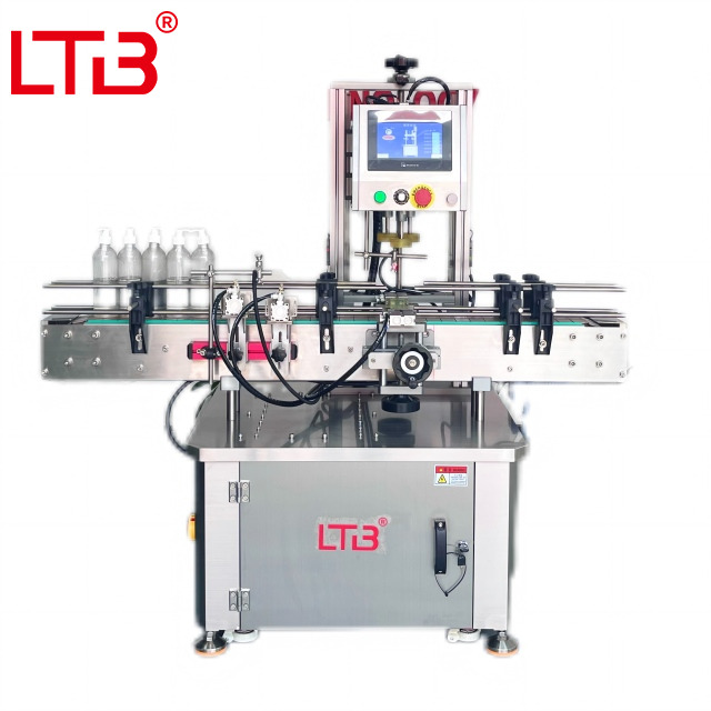 CE Certified Auto Three-wheel Capping Machine Liquid Production Bottles Sealer Capper