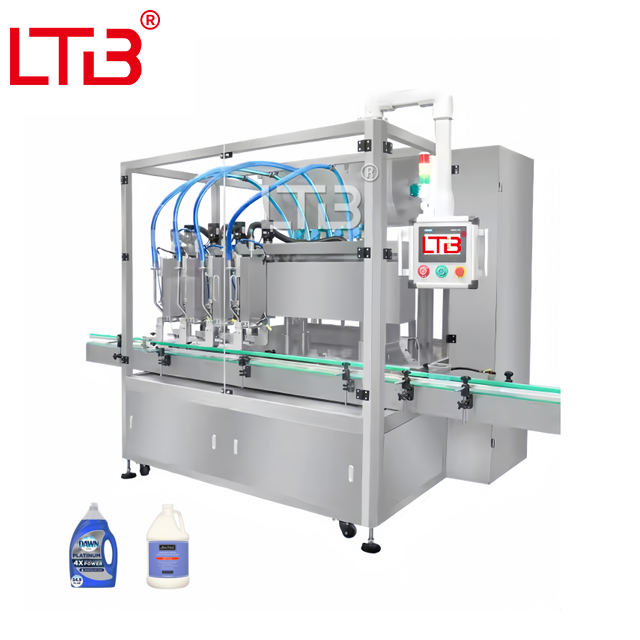 Tracking Type Automatic Filler Machine Manufacturer Shampoo Detergent Sauce Liquid Soap Bottle Filling Capping Labeling Packing Equipment