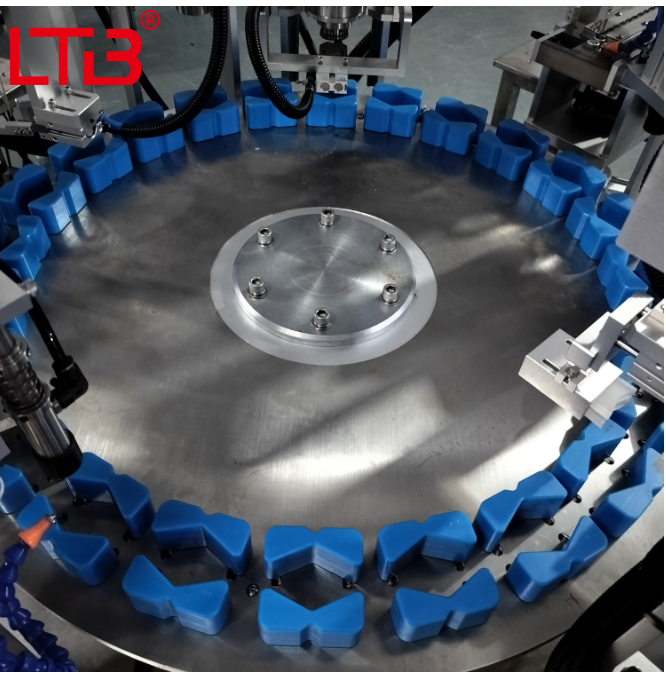 Fully Automatic Rotary Disc Perfume Filling Capping Machine