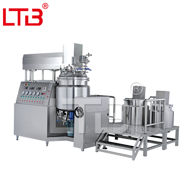200L 300L 500L Face Creams Skin Care High Shear Vacuum Emulsifying Mixing Ointment Cosmetic Making Equipment