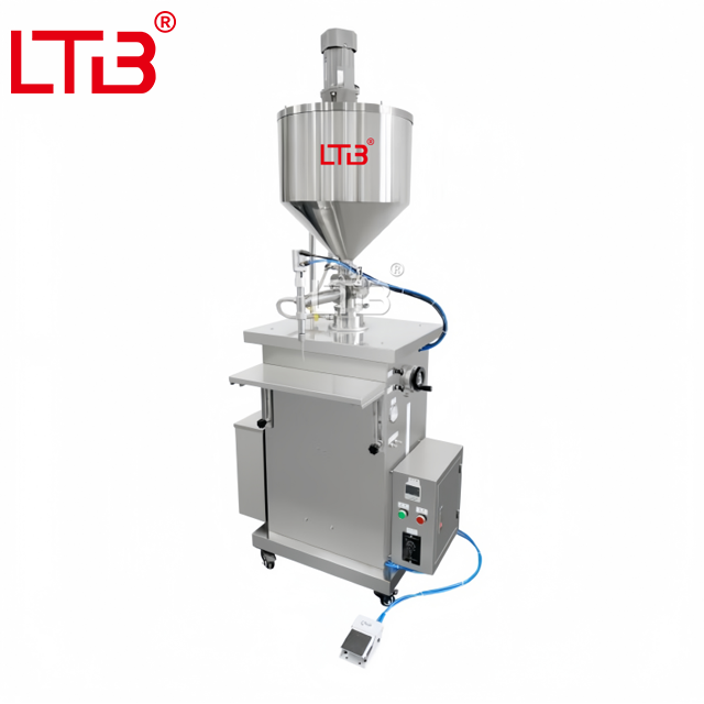 Hot Heating Filling Machine Semi-auto Thick Paste Wax Viscous Vaseline Cosmetic Cream Constant temperature Filler Equipment