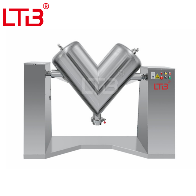 Indusrial V Type Powder Mixer Stainless Steel Detergent Blender