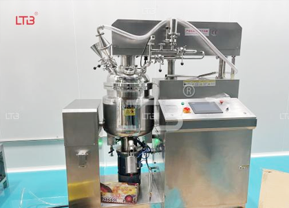 vacuum emulsifying mixer ensuring consistent texture for hair treatments