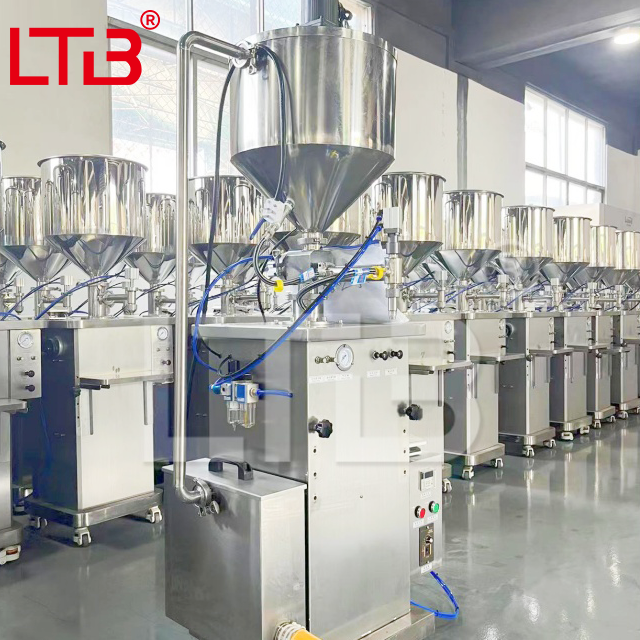 Hot Heating Filling Machine Semi-auto Thick Paste Wax Viscous Vaseline Cosmetic Cream Constant temperature Filler Equipment