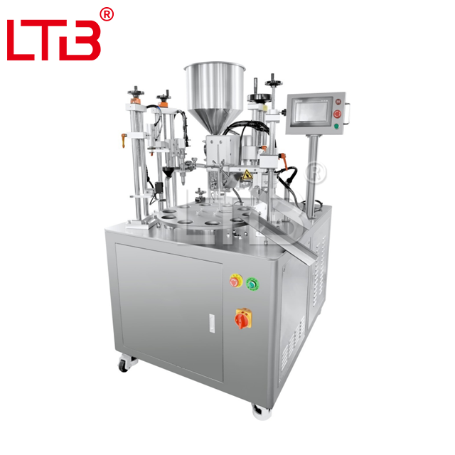 Semi Automatic Ultrasonic Plastic Laminated Tube Filling and Sealing Machine