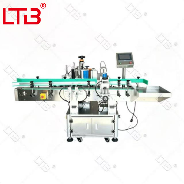 Automatic Round Bottle Sticker Labeling Machine for Glass Plastic Containers