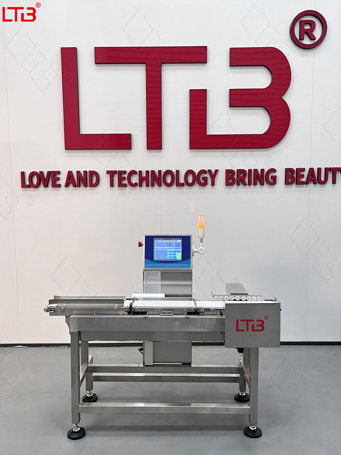 Automatic Check Weigher With Rejector System Bottle Sachet Tube Weight Checking Machine