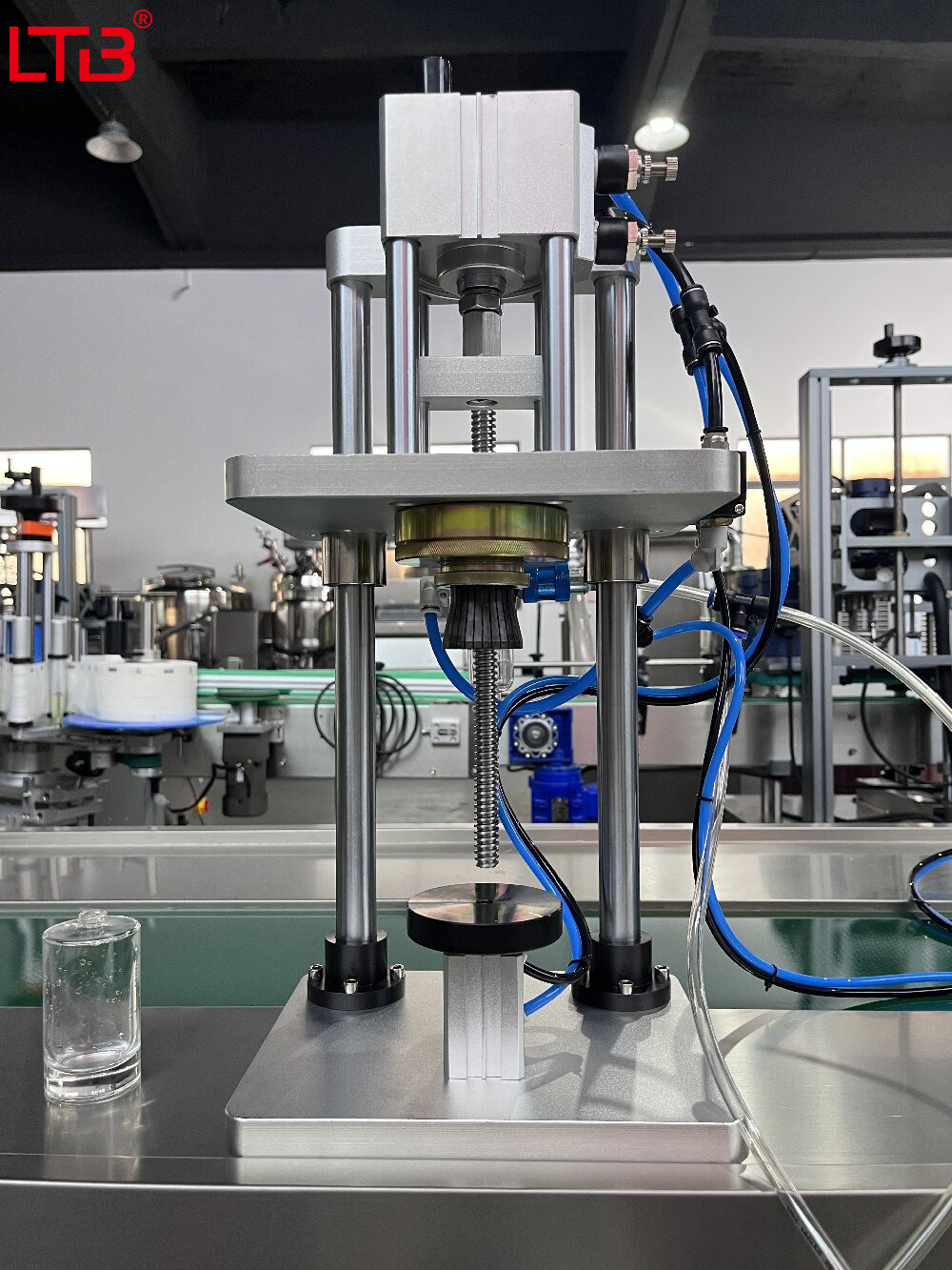 Semi-automatic Pneumatic Perfume Bottle Crimping Capping Machine for Perfume Sprayer Bottle