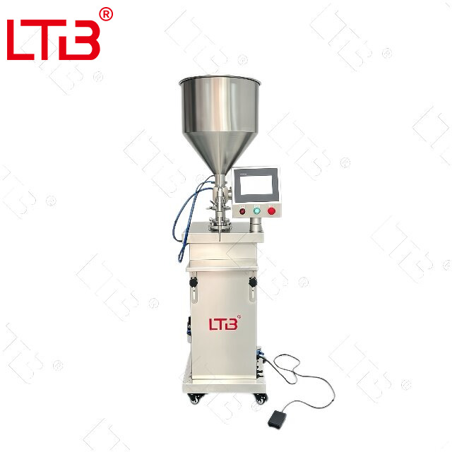 Semi‑automatic Servo Precise Filling Volume Vertical Piston Filling Machine 
