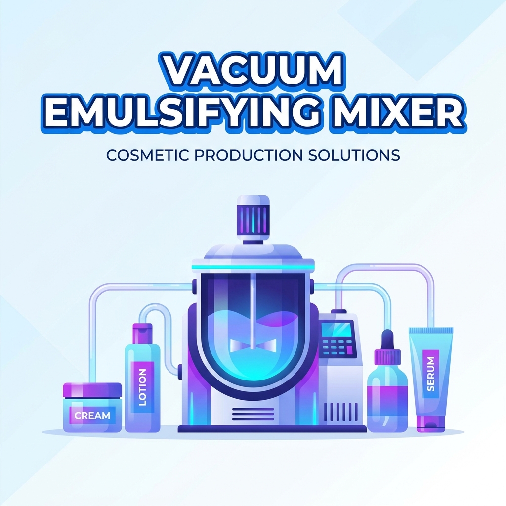 What Products Can Be Made with a Vacuum Emulsifying Mixer