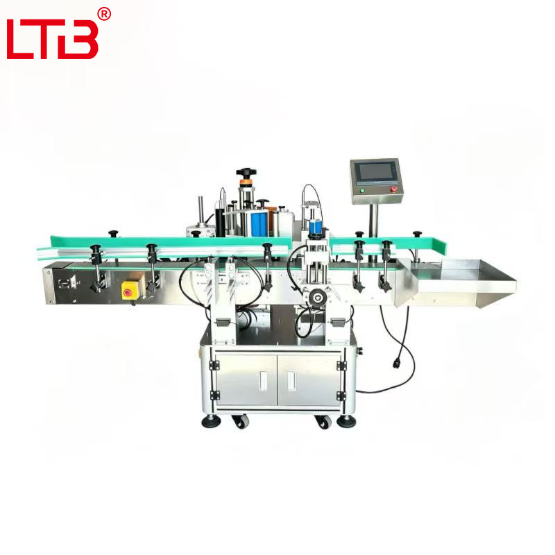 Automatic Round Bottle Sticker Labeling Machine for Glass Plastic Containers
