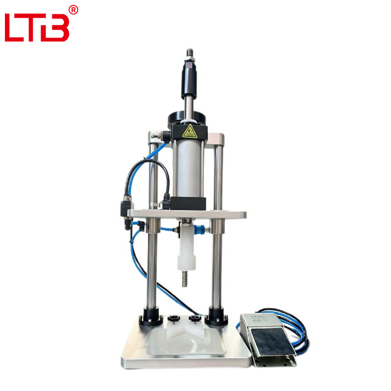 Semi-automatic Pneumatic Perfume Pressing Capping Machine for Perfume Spray Bottles