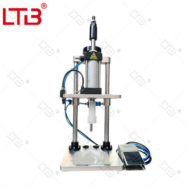 Semi-automatic Pneumatic Perfume Pressing Capping Machine for Perfume Spray Bottles