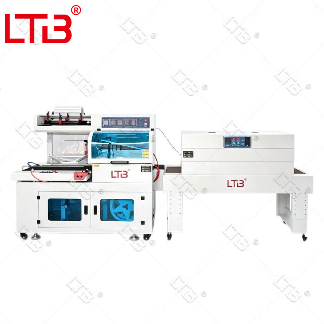 Automatic L-sealer Heat Shrink Wrapping Packing Machine High Speed Shrink Packing for Food Cosmetic