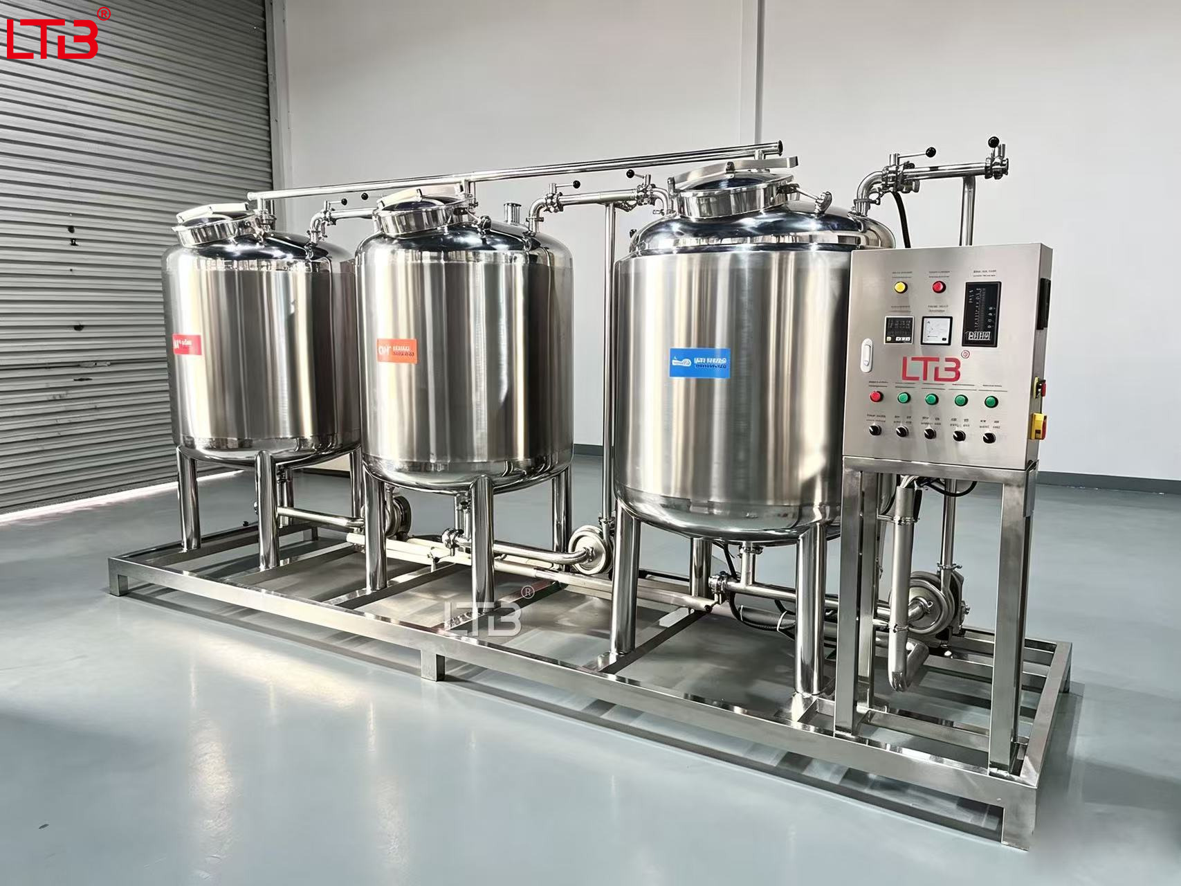 300/500/1000L CIP Cleaning System for Washing Equipment 