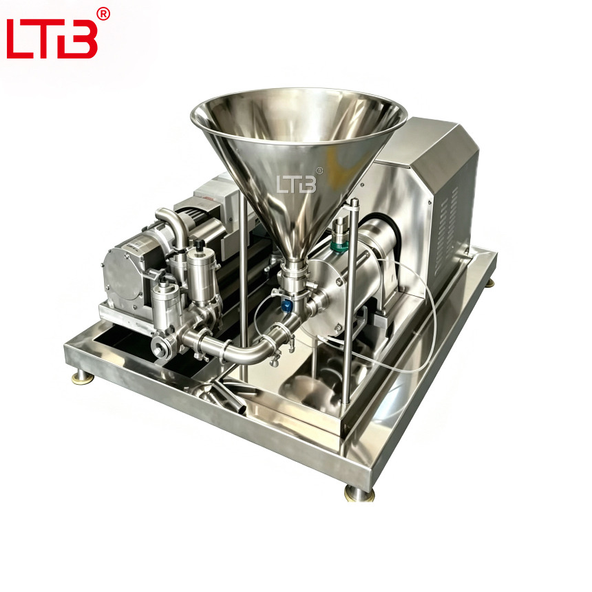 Cosmetic Sauce Cream Ointment Inline High Shear Homogenizer Emulsifier Pump