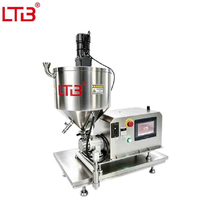 Small Scale Tabletop Semi‑Automatic Rotor Pump Filling Machine