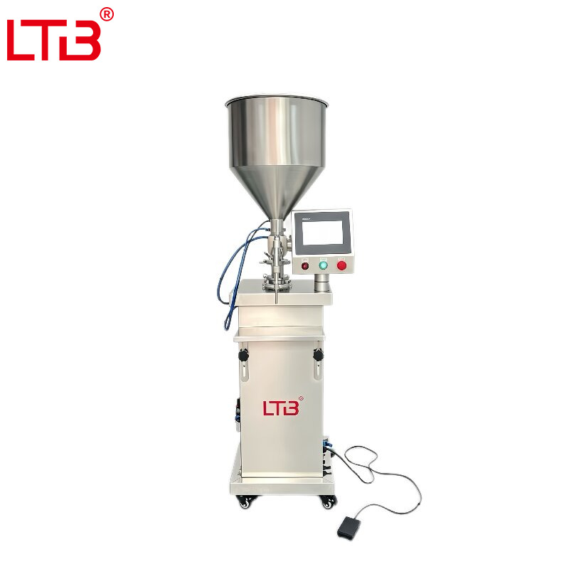 Semi‑automatic Servo Precise Filling Volume Vertical Piston Filling Machine 