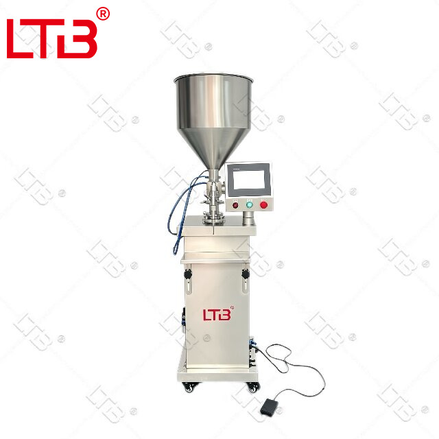 Semi‑automatic Servo Precise Filling Volume Vertical Piston Filling Machine 