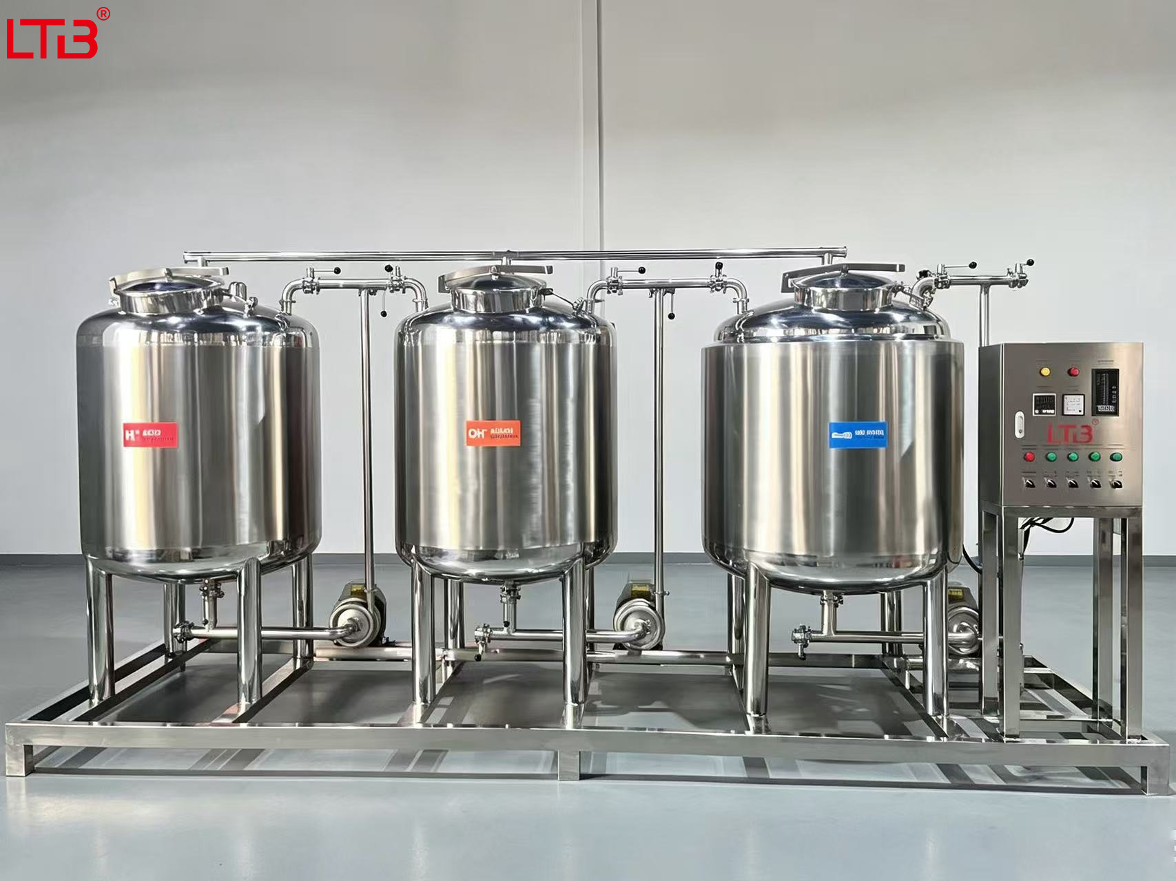 300/500/1000L CIP Cleaning System for Washing Equipment 