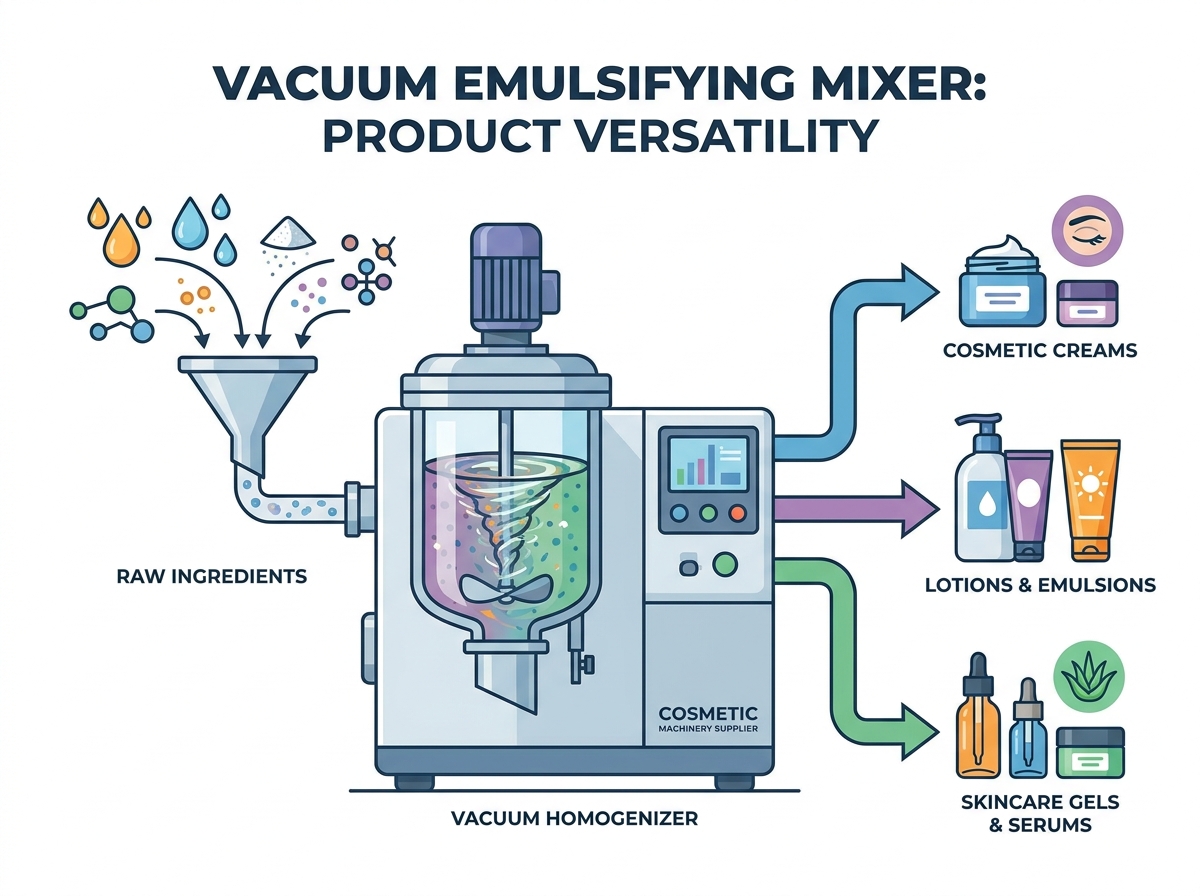 Vacuum Emulsifying Mixer
