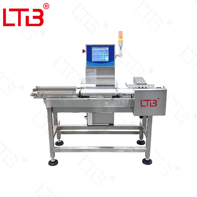 Automatic Check Weigher With Rejector System Bottle Sachet Tube Weight Checking Machine