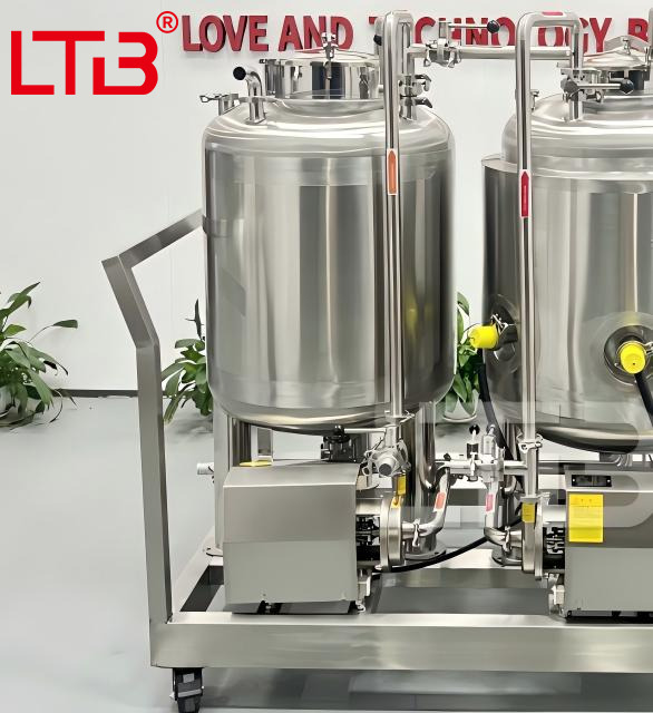 Advanced Hot Water/Acid/Alkali Clean-in-place CIP Cleaning System